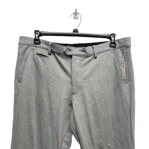 Soft Cloth Pants Gray Mens Size‎ 38 NWT - Picture 3 of 10